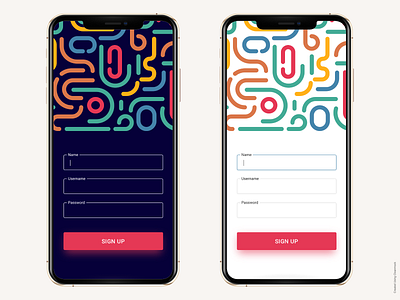 Daily UI 001: Sign Up app apple clean clean design clean ui concept creative dailyui design flat interface ios johnyvino mobile mockup signup ui ux
