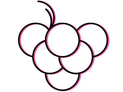 Expired Grapes app branding icon logo design logodesign ui ux vector web
