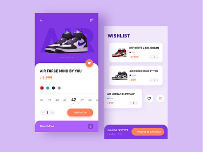 Shoes UI Concept