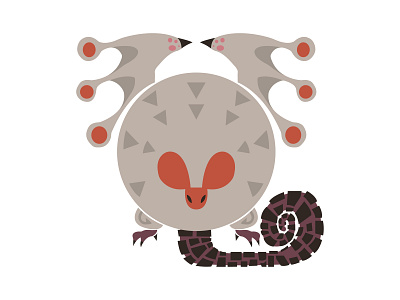 Paolumu Monster Hunter design dribbble dribble flat design hello dribbble illustration mh monster hunter paolumu vector