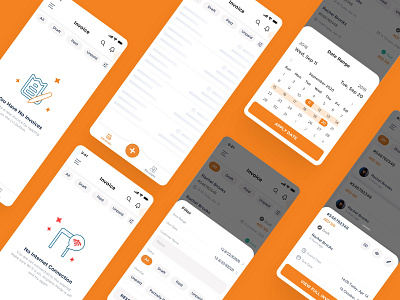 The Accounter Mobile App. design ui interaction ui pack ux ui ux animation ux challenge ux design