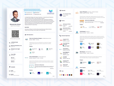 My Resume Design Project. ui interaction ui pack ux animation ux challenge ux design