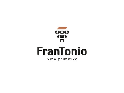 FranTonio beverage brand design food italy logo logodesign logotype wine