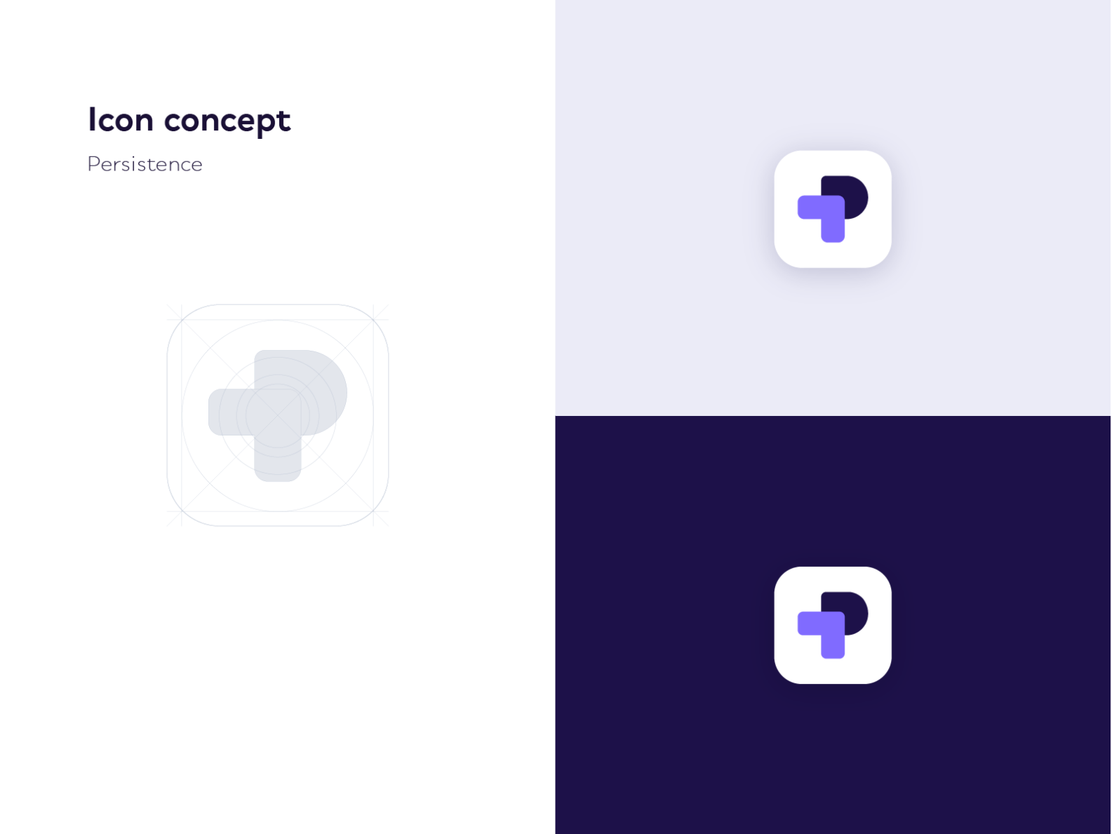 Persistence Icon Concept by Jesson Honig on Dribbble