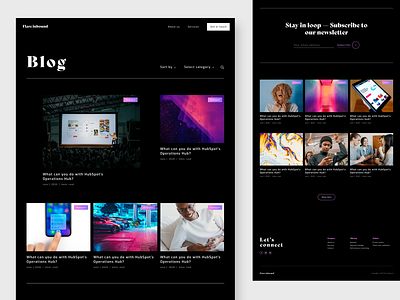 Blog Page Design Flare Inbound