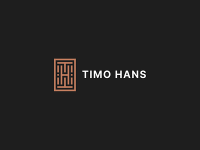 Logo design - Timo Hans brand identity branding h logo identity logo logo design minimal logo simple logo t logo typography urban logo