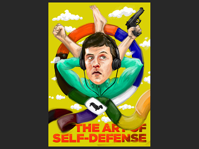 The Art of Self-Defense adobe illustration illustrator movie movie art photoshop poster
