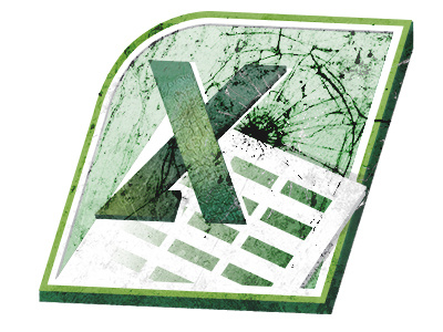 Is Excel Dead? excel illustration photoshop stressed textures vector