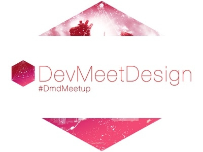 DevMeetDesign brand logo meetup