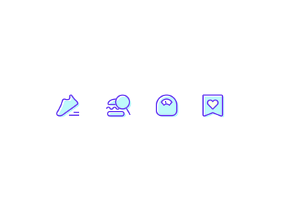 Daily Gym Icons icon icons ui