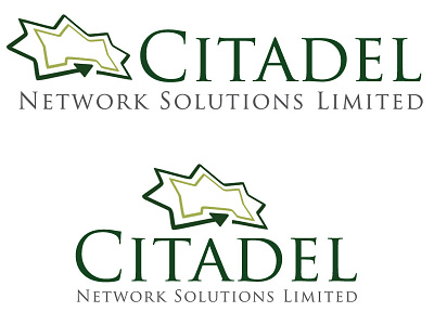 Citadel Network Solutions Logo design logo