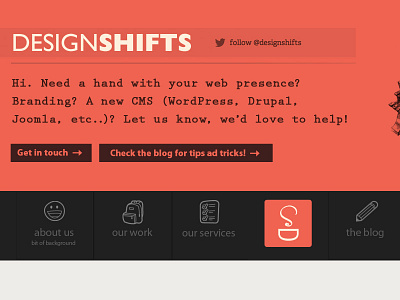 designshifts.com desktop psd website redesign