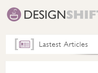 Designshifts V2 blog logo redesign