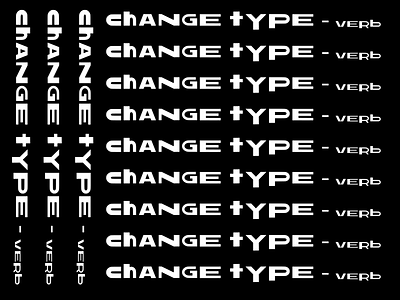 Changes Typeface
