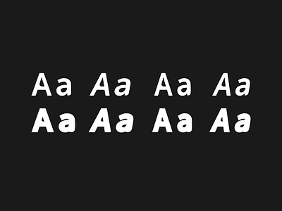 RoundEdge Typeface