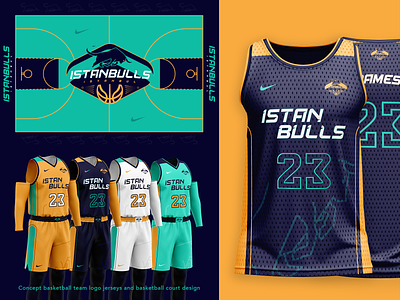 Istanbul basketball team basketball basketball court basketball court design basketball jersey basketball jersey design basketball logo basketball logo design basketball uniform basketball uniform design bull logo design court court design istanbul istanbul logo jersey jersey design logo logo design uniform uniform design