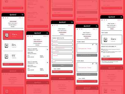 milliyet sanat mobile ux, ui design