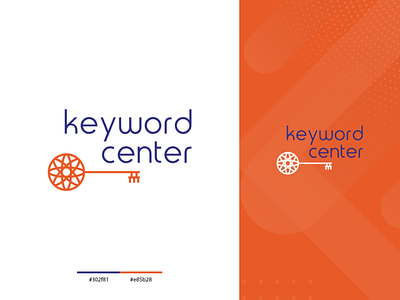 keyword center logo brand brand design brand identity branding branding design corporate branding corporate design corporate identity keyword keywords logo logo design logodesign logos logotype oranges typogaphy typographic typography typography art