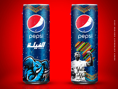 Pepsi Can For CAF Cup in Egypt 2019 - Unofficial Vol2