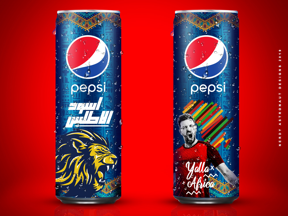 Pepsi Can For CAF Cup in Egypt 2019 - Unofficial Vol4 by Mohamed Abdel ...