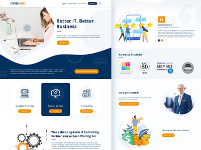 Worksmart Homepage Redesign Concept