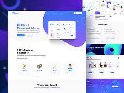 Digital Products Web Template