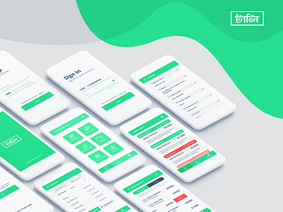 Tally App User Interface Design For Android Device adobe xd android android app android app design app concept app design app ui application tally app ui ui design user experience user inteface ux ux design