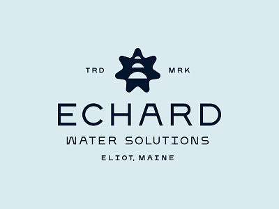 Logo lockups for Echard Water Solutions