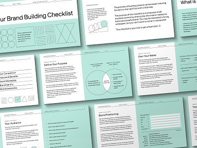 Your Brand Building Checklist brand building checklist brand design checklist