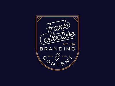 Frank Collective art direction custom type illustration lettering typography