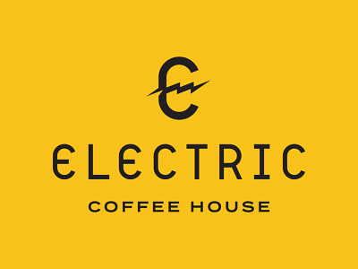 Electric Coffee House | Primary Logo Lockup