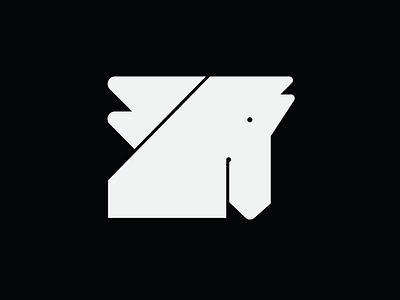 Horse icon logo