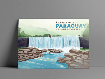 Visit Paraguay! art direction book color graphic design illustration poster print typography web