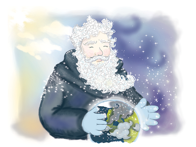 Father Winter illustration