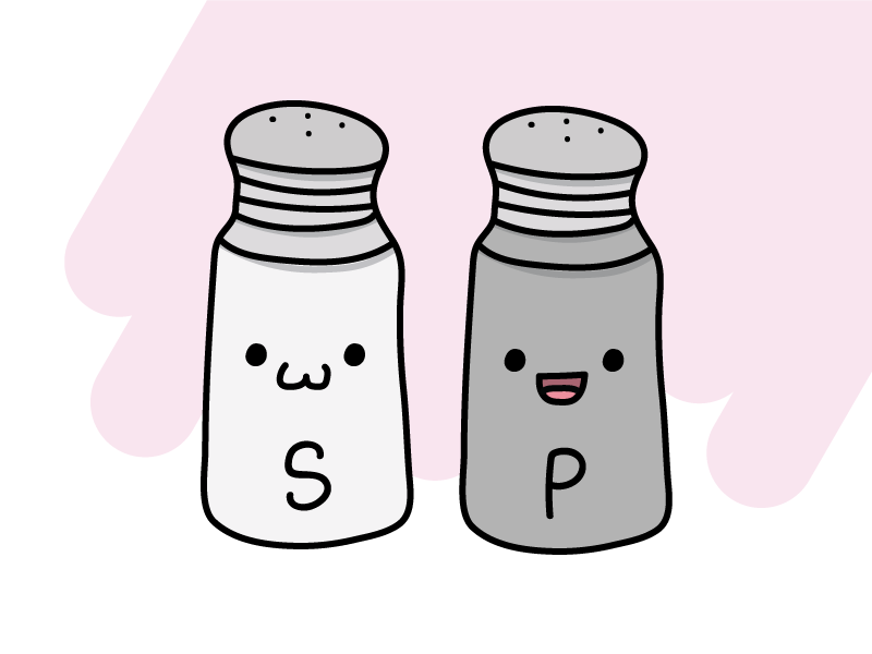 Salt & Pepper.