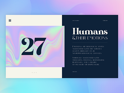 Humans | Visual art direction book brain branding cover creative direction emotions graphic design human humanist landing page nature nature illustration nikola obradovic design page layout product design science typography ui web design