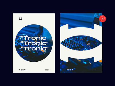 Tronic 2021 2021 logo bold branding dance digital festival fortress freelancer graphic design illustration logo marketing modern music nikola obradovic design print design product design typography ui