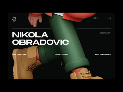 ONDSN | Web Teaser 2022 3d animation app art direction bold brand design branding colors fresh graphic design hero identity illustration nikola obradovic design ondsn personal identity portfolio simple web design