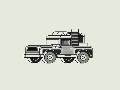 Wroom | no.2 armored car army badge branding car cartoon comic flat graphic design illustration jeep logo mark nikola obradovic design ond sticker truck vector vehicle wacky races weapon