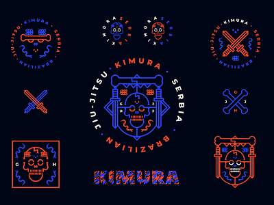 KIMURA BJJ | v.set 2019 apparel design branding brazilian jiu jitsu creative creative direction fight freelance freelancer graphic design kimura lockup logo martial arts mma nikola obradovic design serbia ufc ui art vector