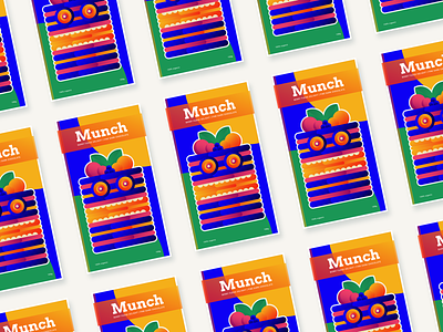 Munch | Berry Fudge Delight adobe illustrator adobe photoshop branding character characterdesign chocolate packaging chocolate wrapper dribbble playoff food design freelancer graphic graphicdesign illustration munch nikola obradovic packaging design print print design vector web design