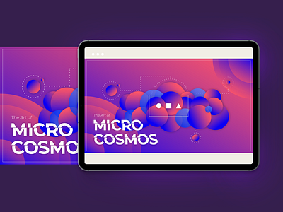 Micro_Cosmos 2019 adobe art branding branding design colors cosmos freelancer gradient graphicdesign illustration illustrator marketing nikola obradovic ondsn serbia typography vivid web design webdesign