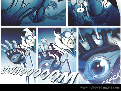 Page 7 character comics comicspanel concept cyberpunk design graphic handdrawn illustration mech novel scifi