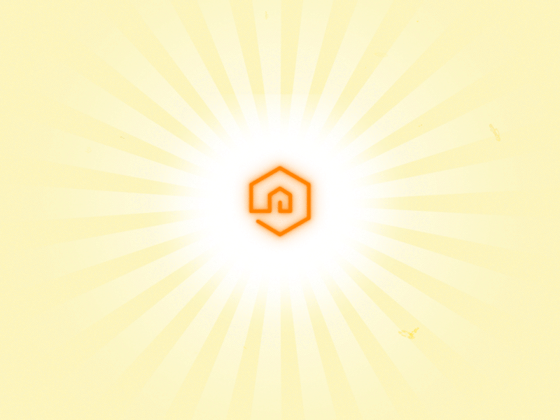 Linkbee Logo after effects animated animation bright bulb fly flying gif gravity icon icons light logo logo animation motion motion design ray sun vector yellow