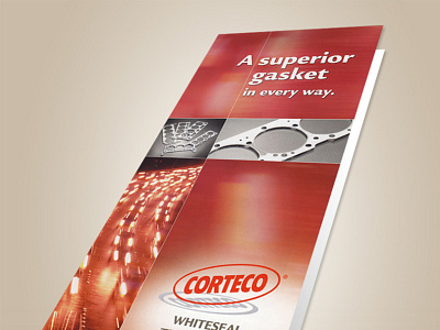Corteco Brochure branding design graphic design