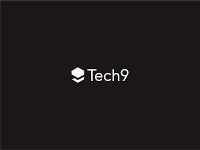 Tech9 9 black logo square tech tech 9 wordmark