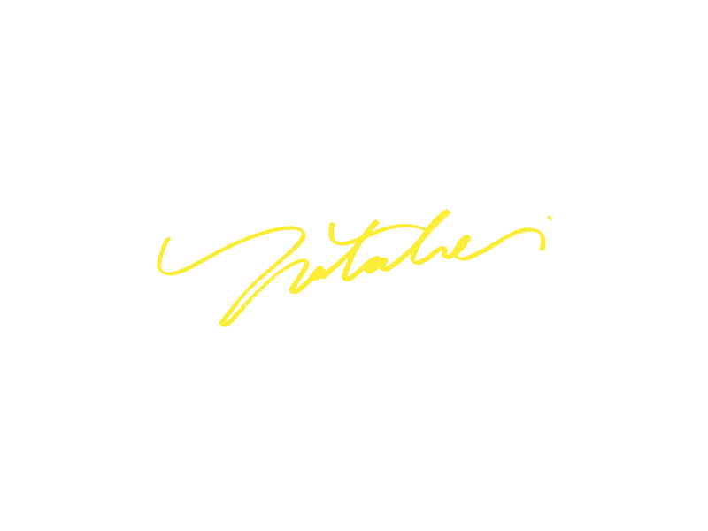 Okay cursive gif hand drawn hand lettered hand lettering natalie script signature white yellow