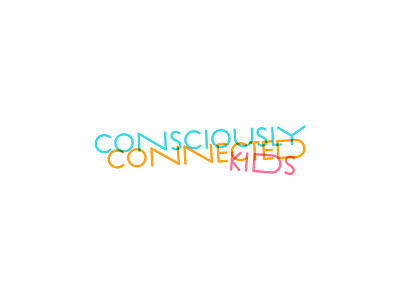 Consciously Connected Kids blue connected conscious consciously fun kids logo sexual abuse