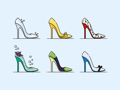 Icon - Disney Shoes disney icon illustration shoes