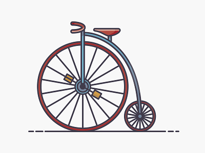 Icon - Bike bike icon illustration